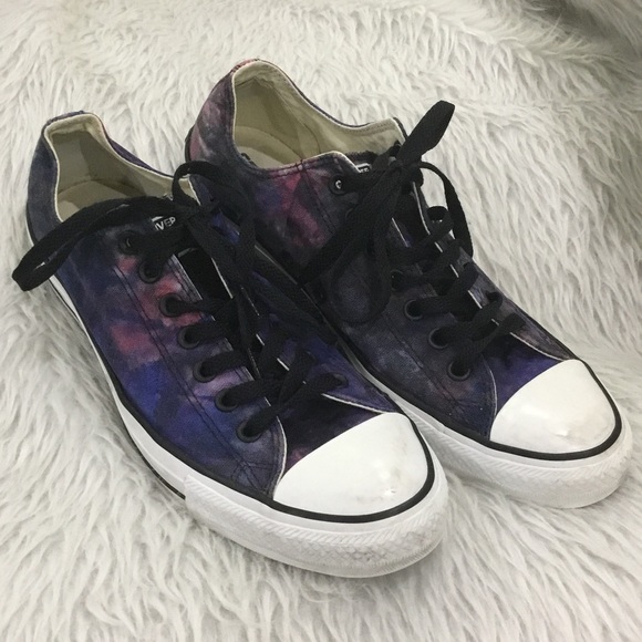 purple tie dye converse
